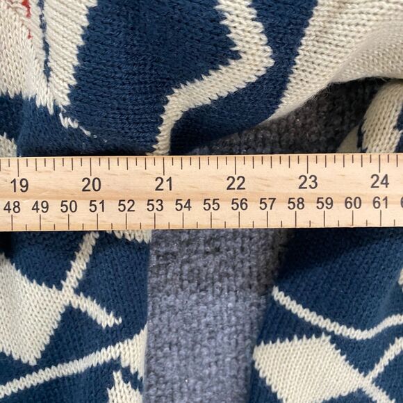 Oliver‎ Cardigan Sweater Womens S Knit Open Front Western Farm Aztec Casual Boho - Picture 6 of 7